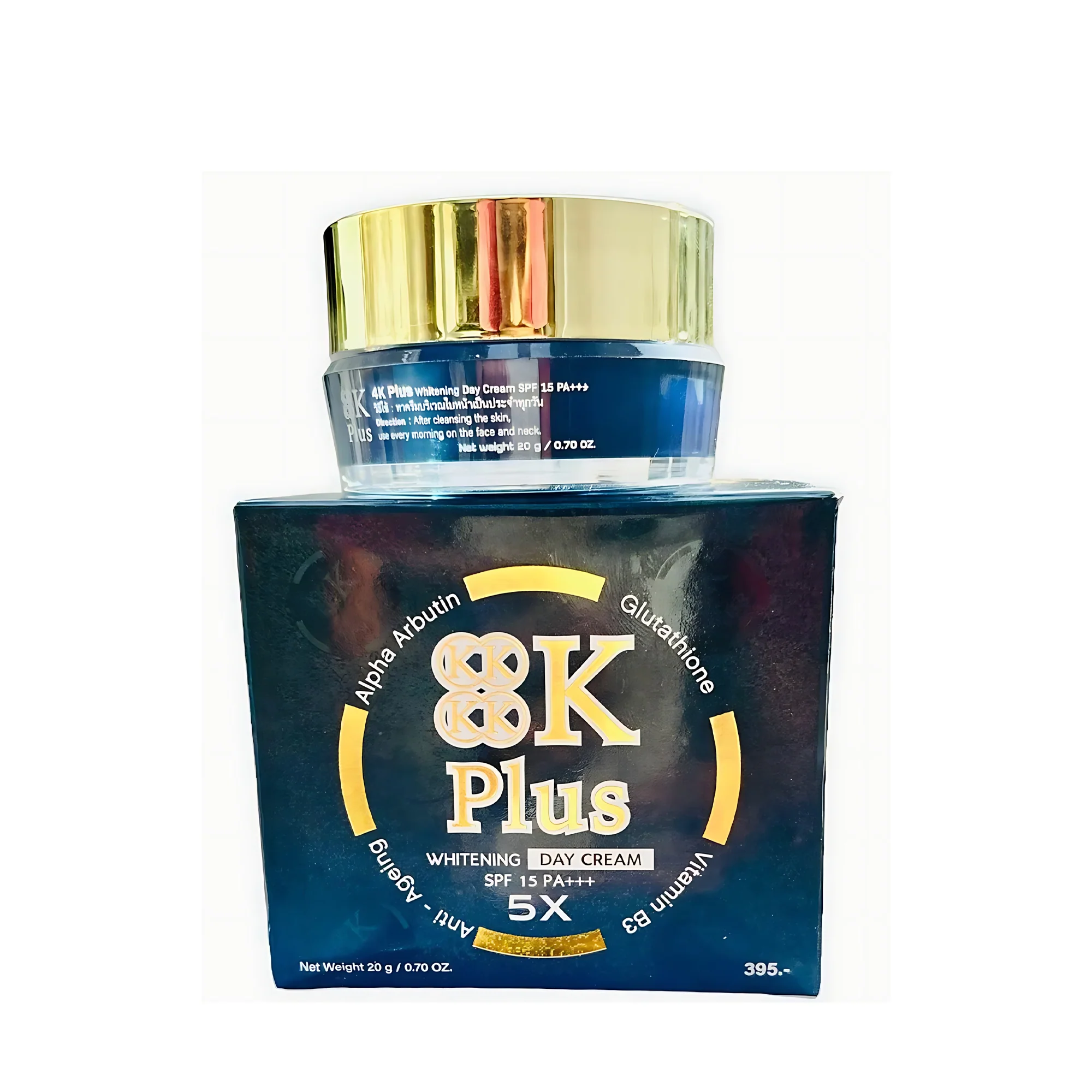 4K Plus 5X Whitening Day Cream – 20g - Image 9