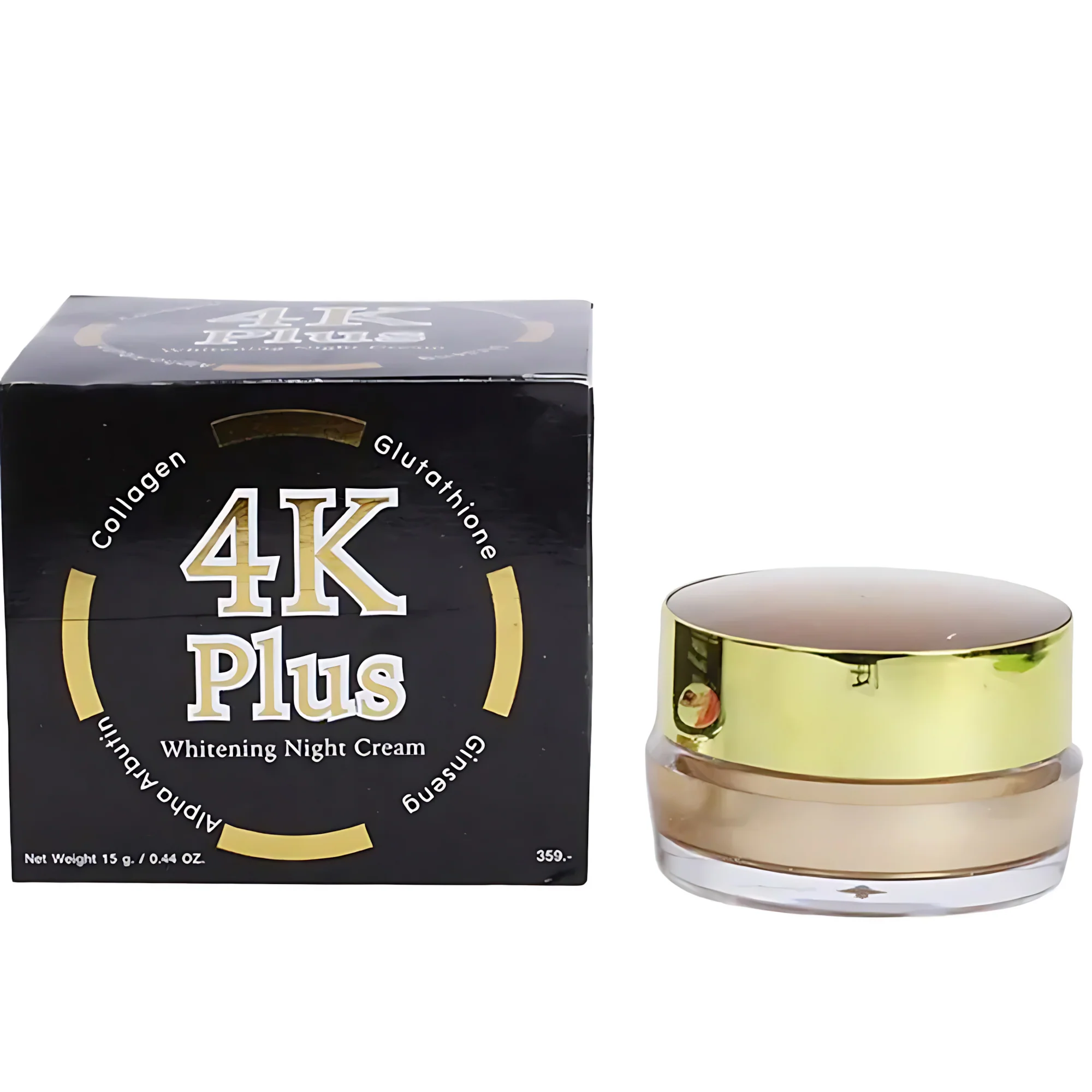 4K Plus Whitening Night Face Cream - 20g - Image 2
