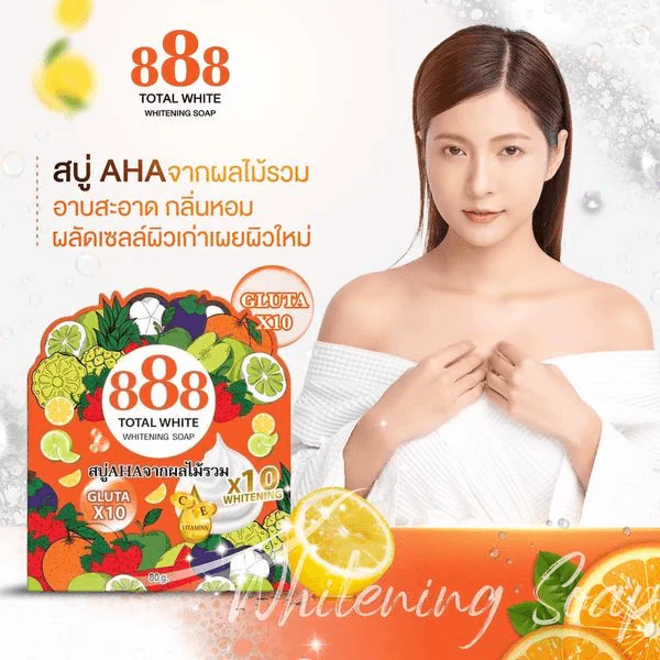 888 Total White 10X Whitening Soap - 80g - Image 6
