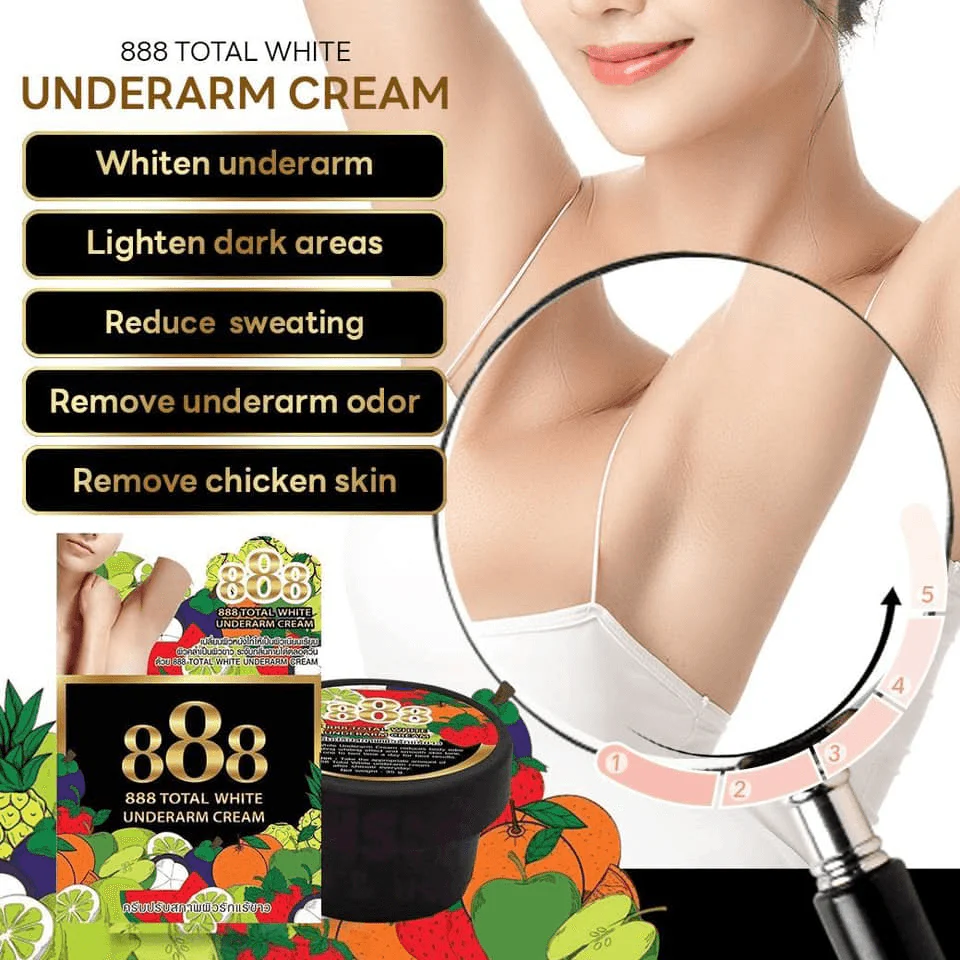 888 Total White Underarm Cream - Image 3