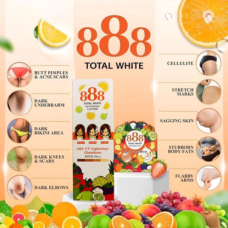 888 Total White Whitening Lotion SPF35 - 250ml - Image 3