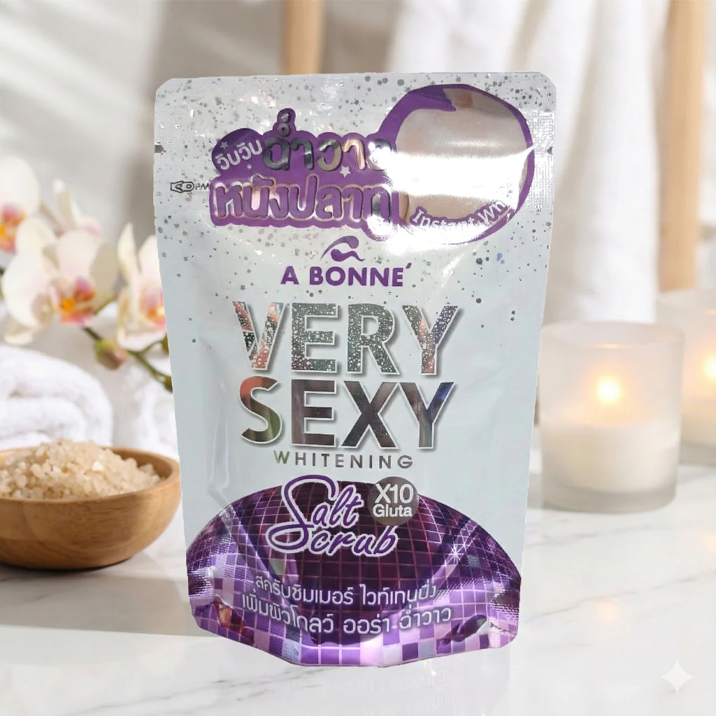 A Bonne Very Sexy Whitening Salt Scrub – 120g - Image 5