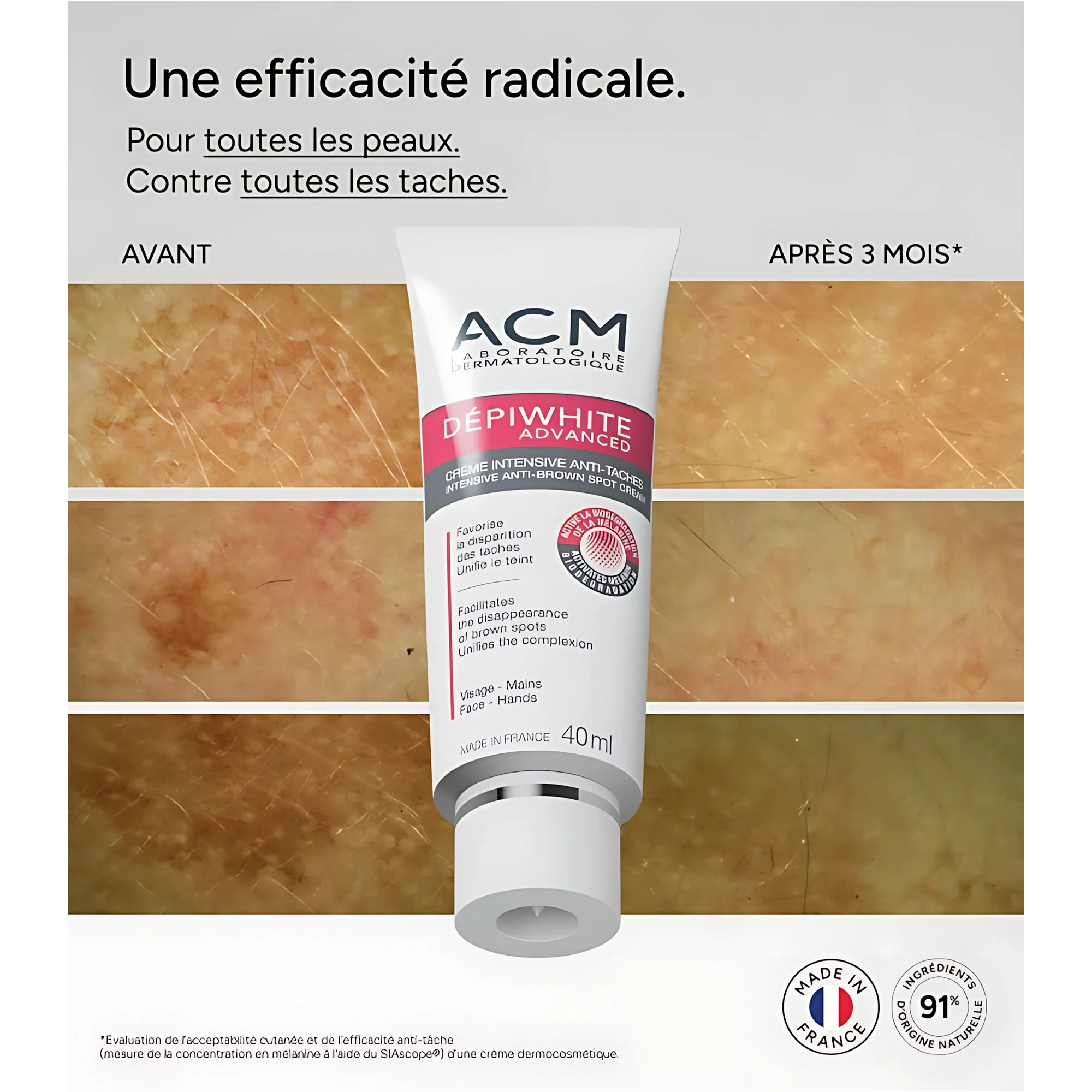 ACM Dépiwhite Advanced Intensive Anti-Brown Spot Cream – 40ml - Image 10