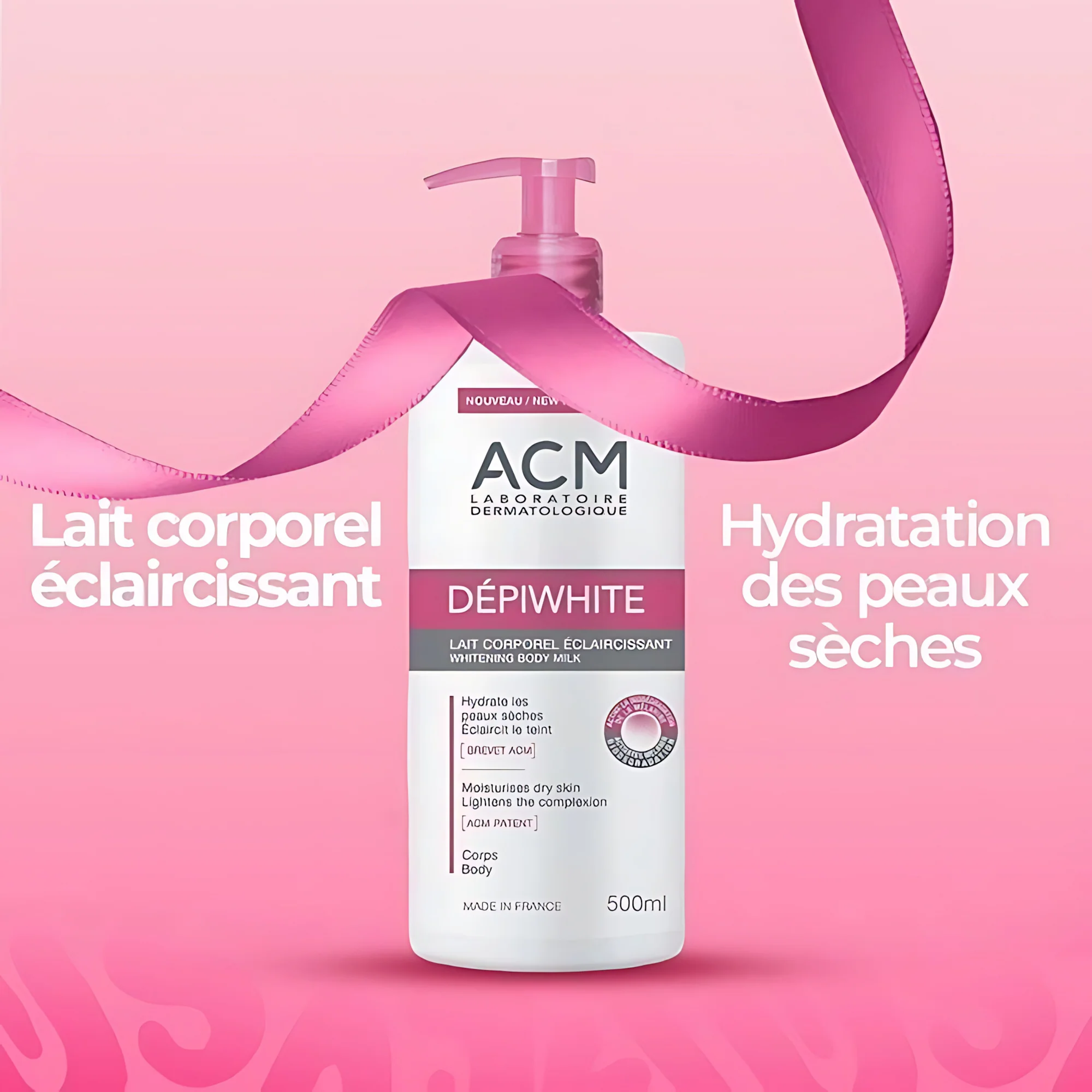 ACM Dépiwhite Whitening Body Milk – 500ml - Image 6