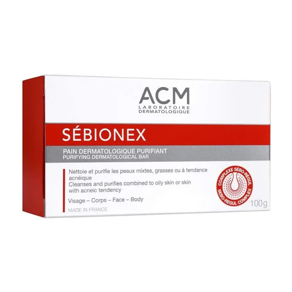 ACM Sébionex Purifying Dermatological Bar - 100g - Image 10