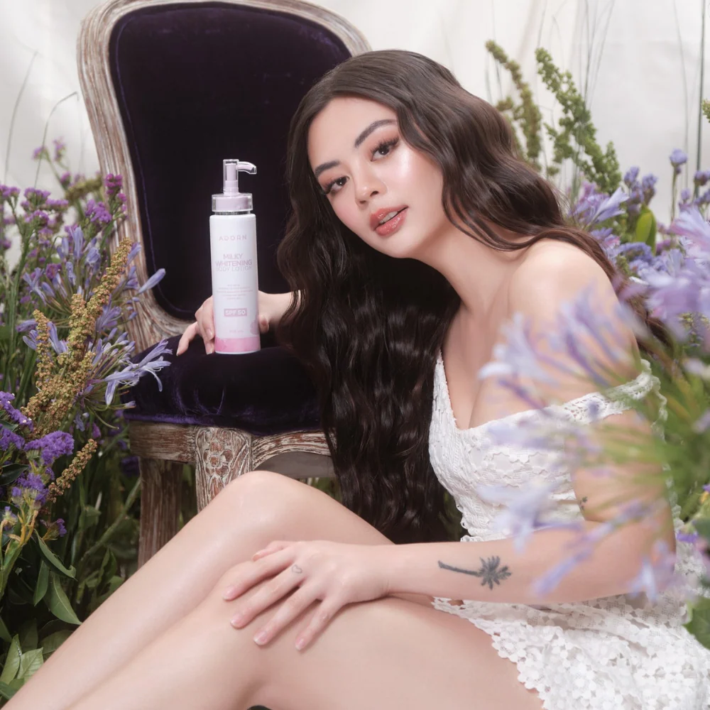 Adorn Milky Whitening Body Lotion SPF50 - 200ml - Image 3