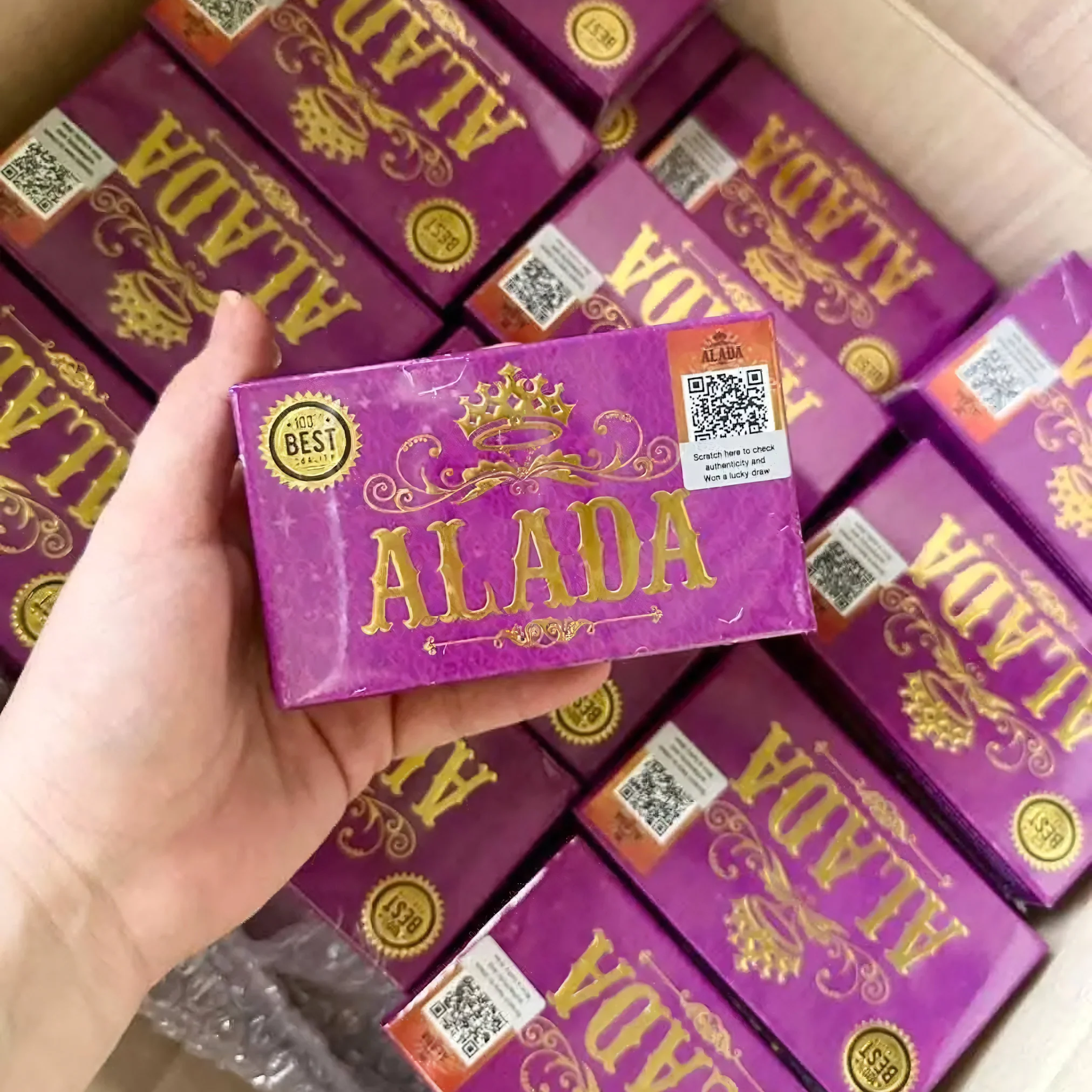 Alada Instant Whitening Soap - 160G - Image 7