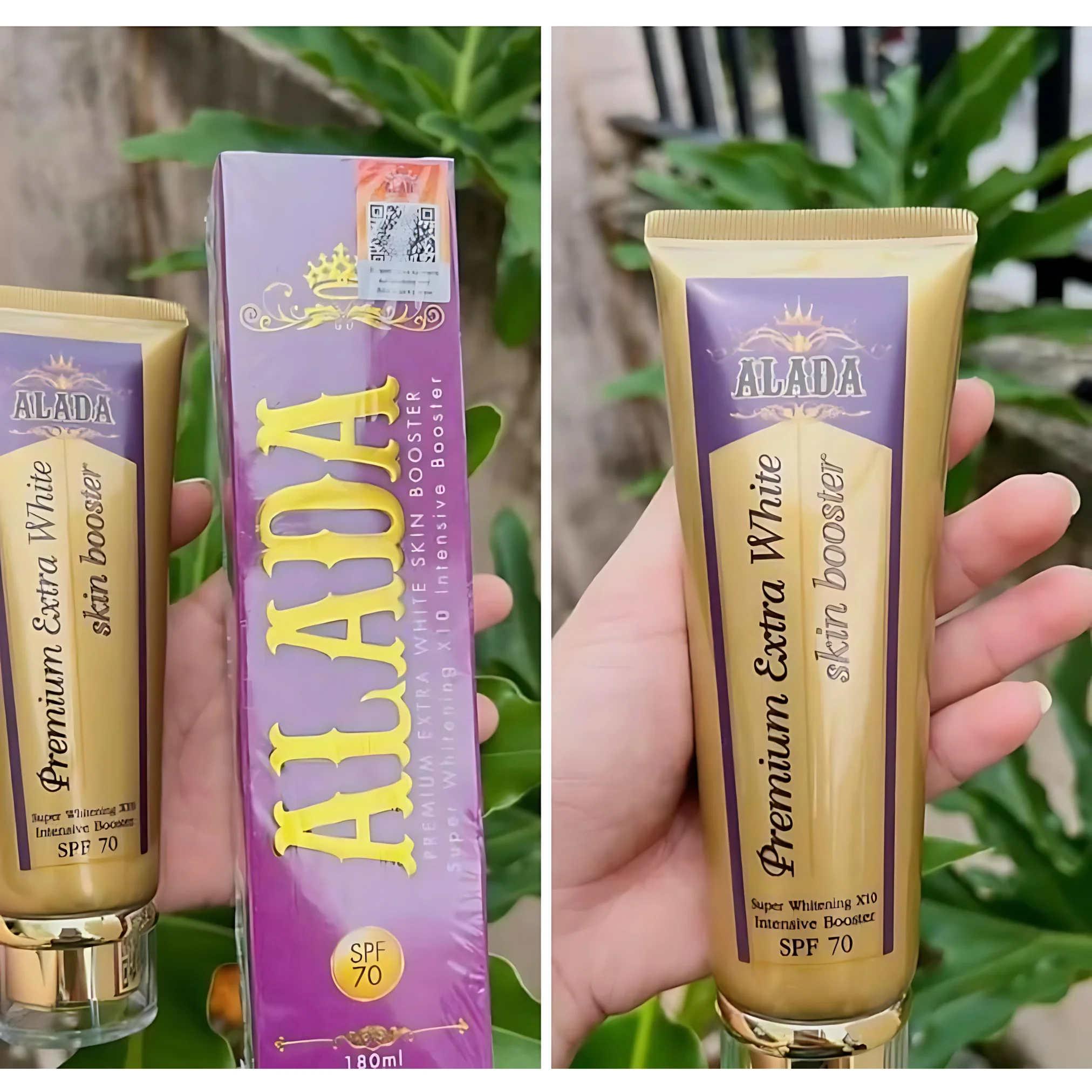 Alada Premium Extra White Skin Booster (180ml) + Alada Instant Whitening Soap(160g) Combo - Image 17