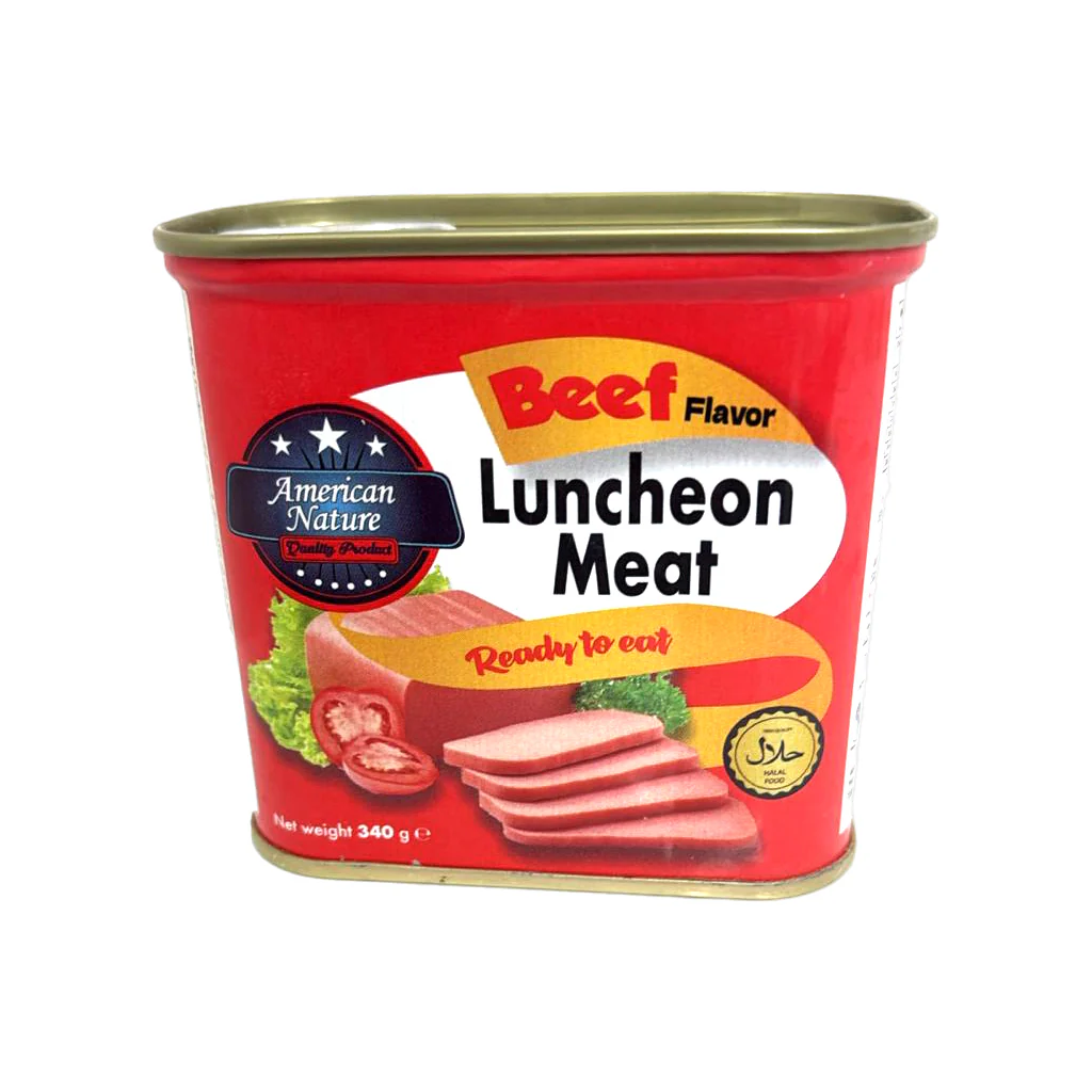 American Nature Beef Flavor Luncheon Meat β 340g - Image 8