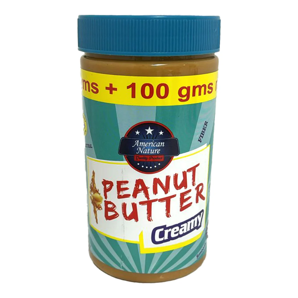 American Nature Creamy Peanut Butter – 800g (700g + 100g Extra) - Image 4