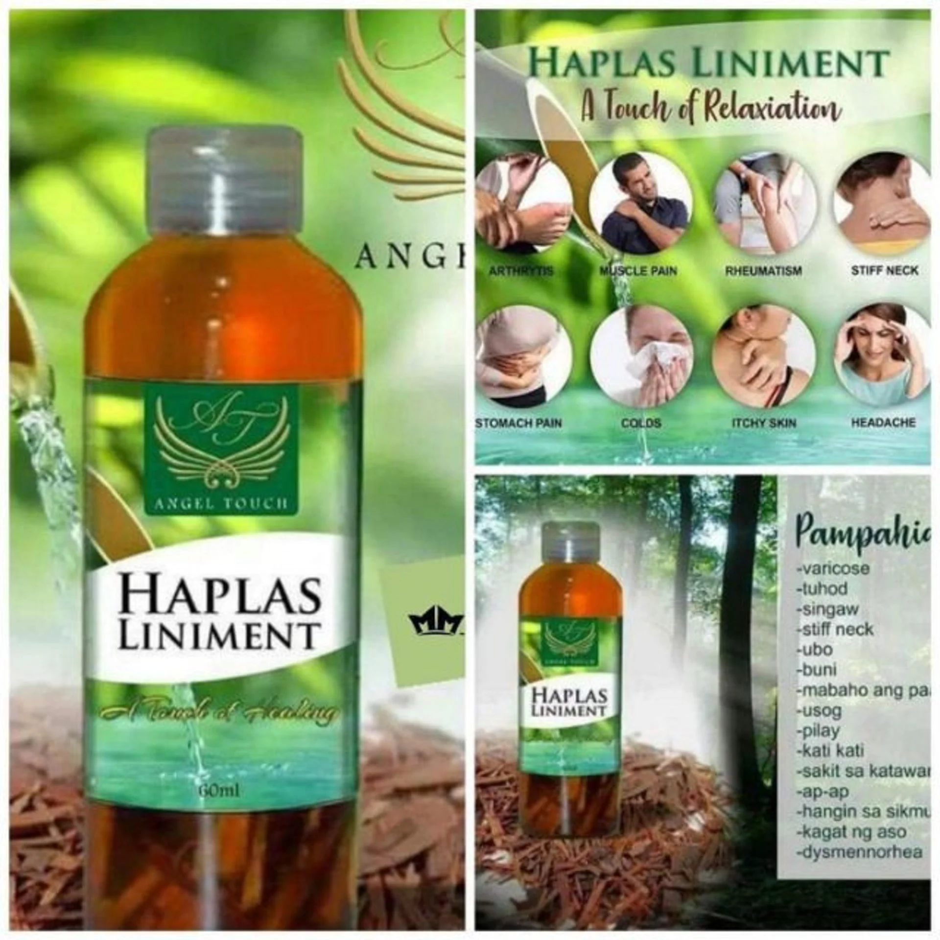 Angel Touch Haplas Liniment - 60ml - Image 5