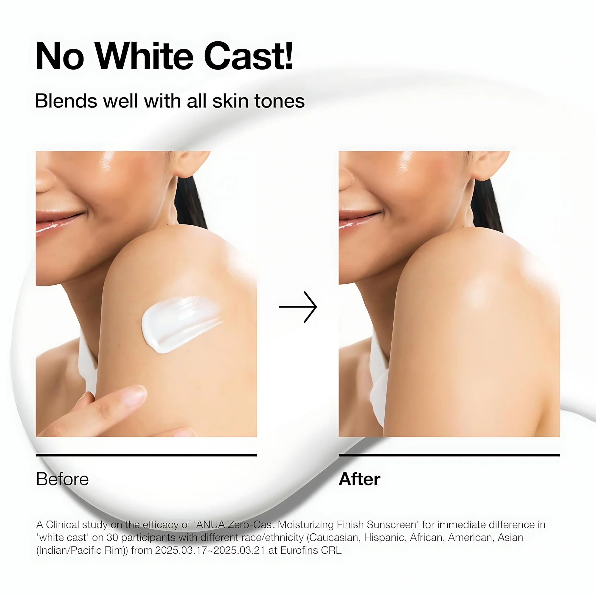 Anua Zero-Cast Moisturizing Finish Sunscreen – SPF 50+ PA++++ – 50ml - Image 11