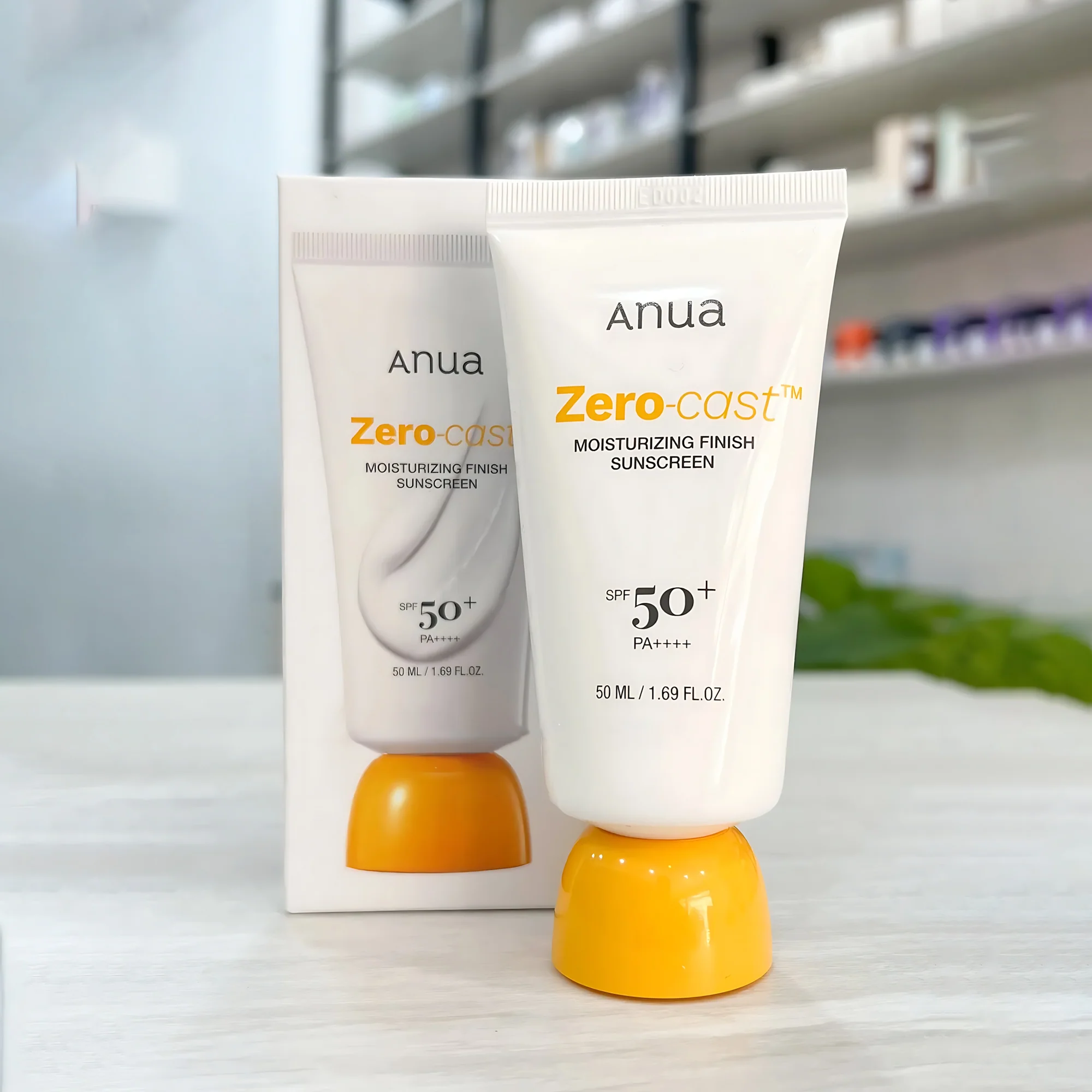 Anua Zero-Cast Moisturizing Finish Sunscreen – SPF 50+ PA++++ – 50ml - Image 3
