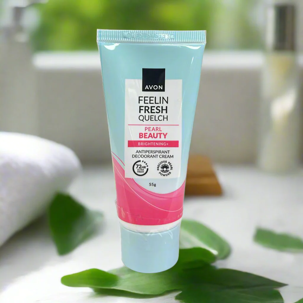 Avon Feelin Fresh Pearl Beauty Brightening+ Anti-Perspirant Deo Cream – 55g - Image 6