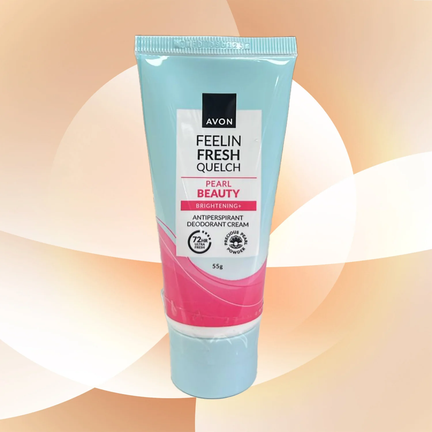 Avon Feelin Fresh Pearl Beauty Brightening+ Anti-Perspirant Deo Cream – 55g - Image 4