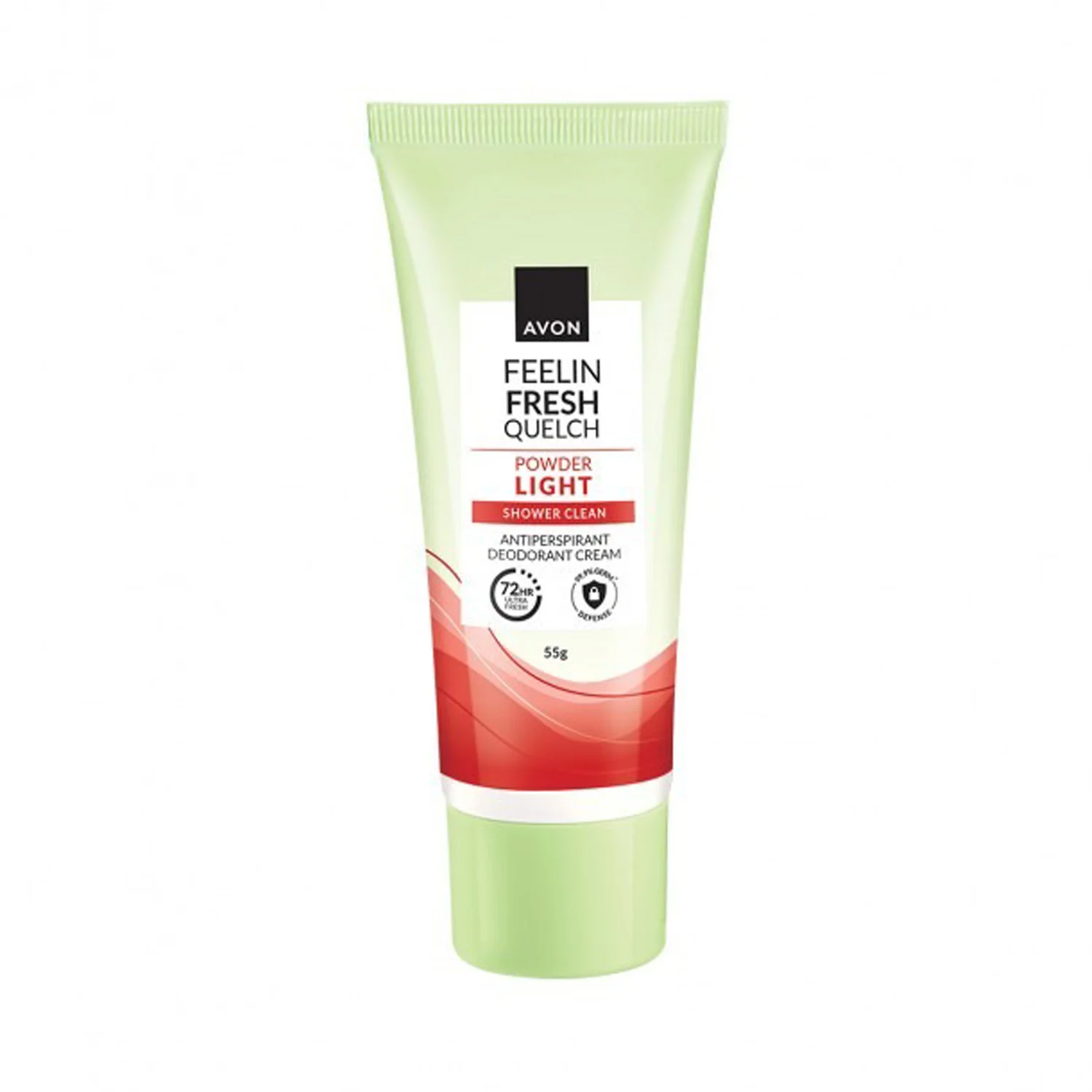 Avon Feelin Fresh Quelch Powder Light Anti-Perspirant Deo Cream - 55g - Image 4