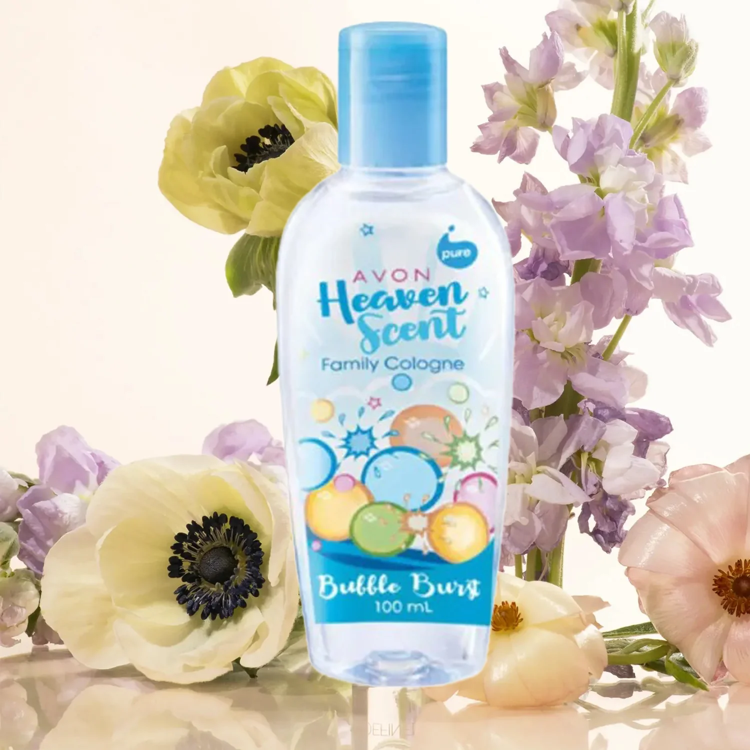 Avon Heaven Scent Family Cologne – Bubble Burst (100ml) - Image 2
