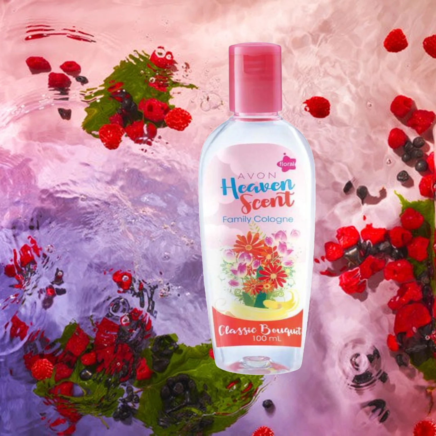 Avon Heaven Scent Family Cologne – Classic Bouquet (100ml) - Image 3