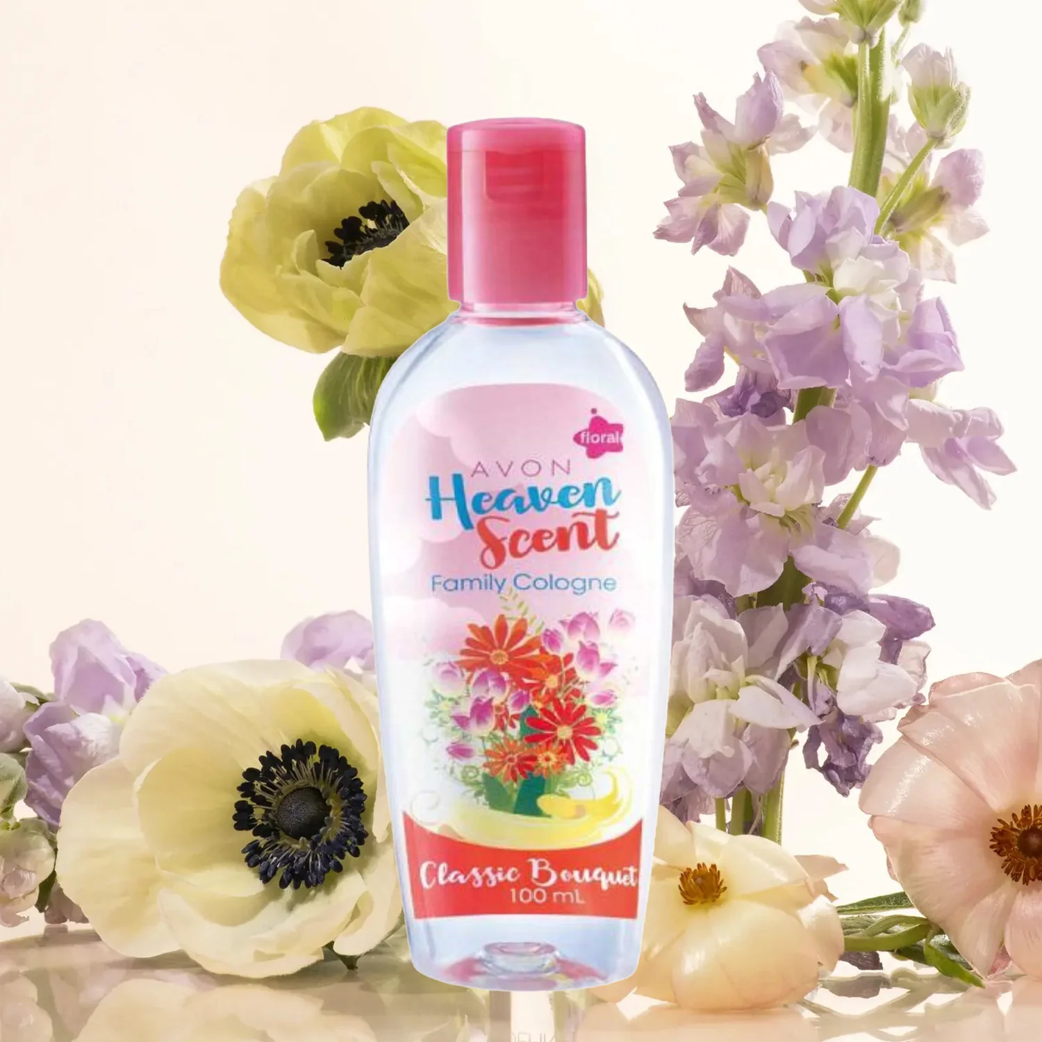 Avon Heaven Scent Family Cologne – Classic Bouquet (100ml) - Image 4