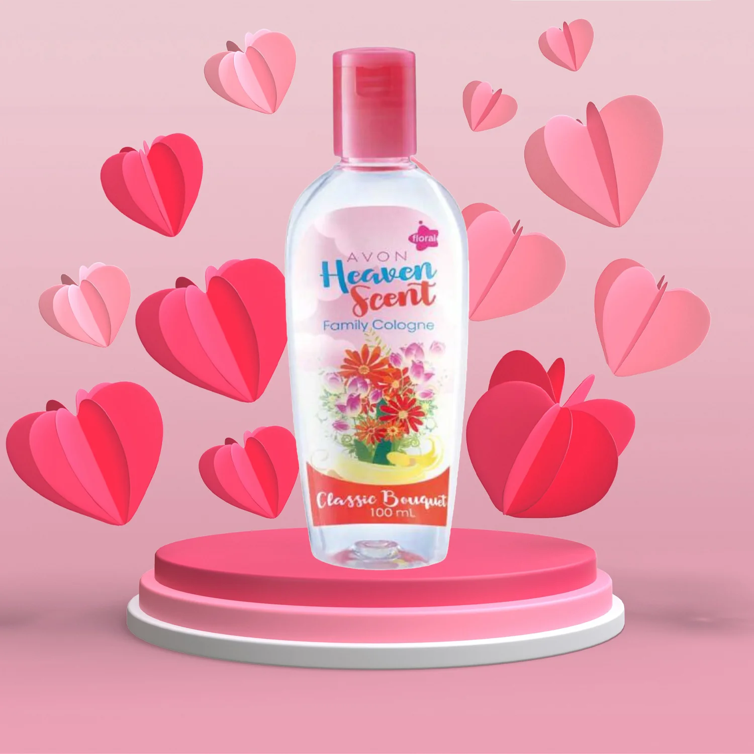 Avon Heaven Scent Family Cologne – Classic Bouquet (100ml) - Image 5