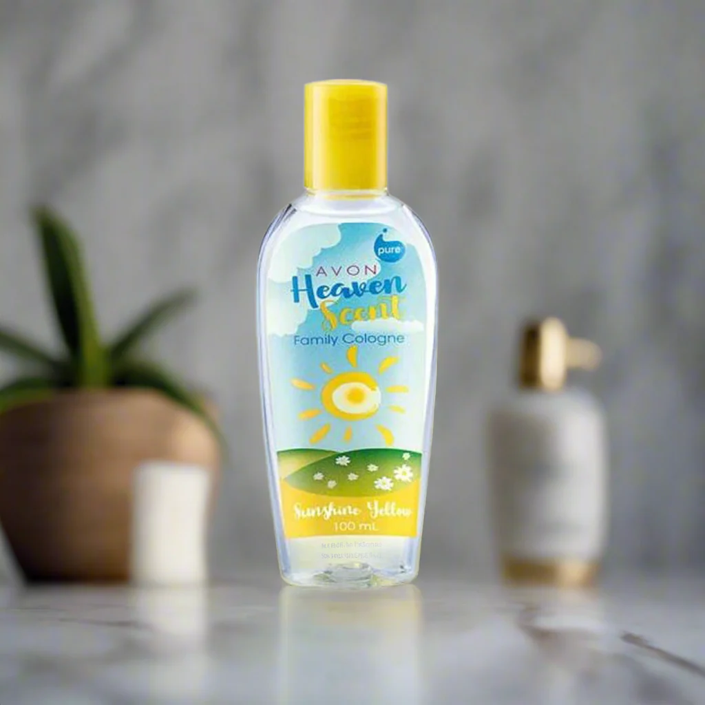 Avon Heaven Scent Family Cologne – Sunshine Yellow (100ml) - Image 11