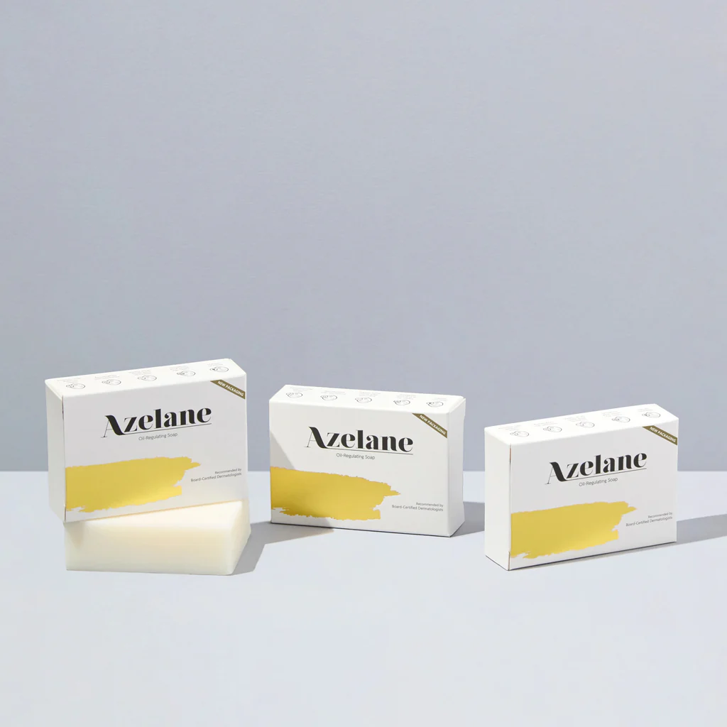 Azelane Face Soap – 100g (Acne & Oil Control Cleansing Bar) - Image 2