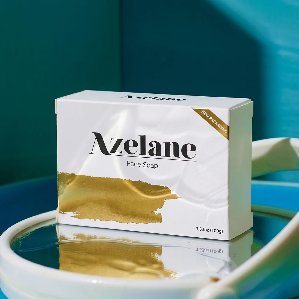 Azelane Face Soap – 100g (Acne & Oil Control Cleansing Bar) - Image 3