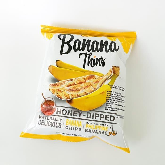Banana Chip Thins 100g - Leslies