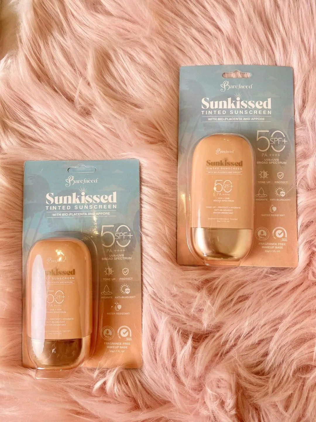 Barefaced Sunkissed Tinted Sunscreen SPF50+ PA+++ 50g - Image 19