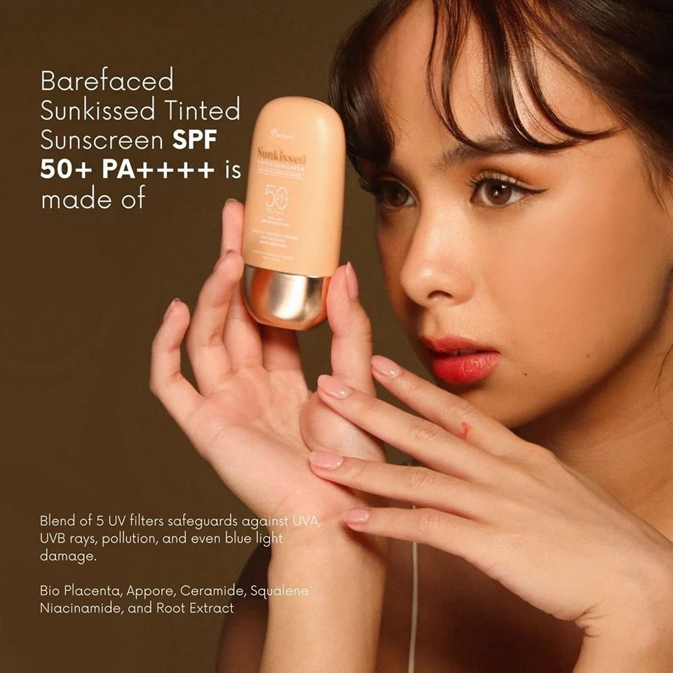 Barefaced Sunkissed Tinted Sunscreen SPF50+ PA+++ 50g - Image 6