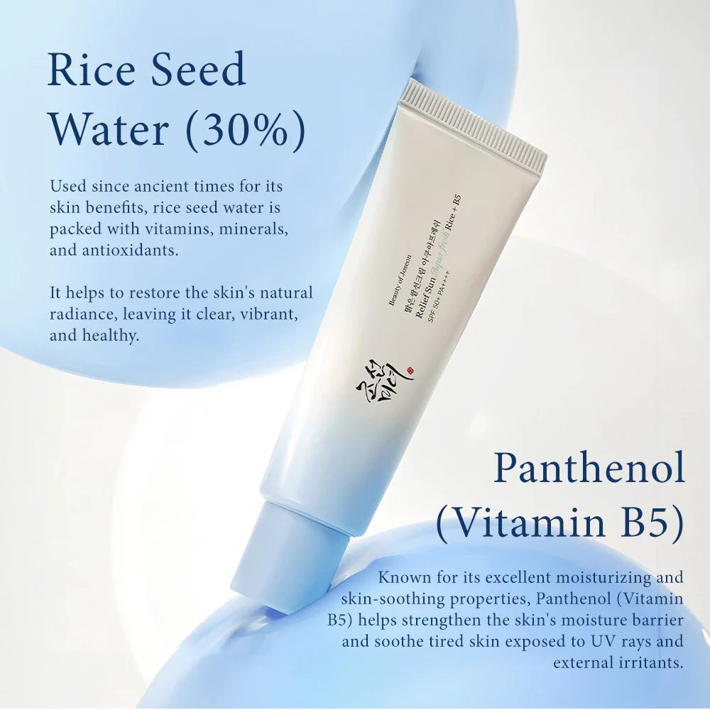 Beauty Of Joseon Relief Sun Aqua-Fresh Rice + B5 SPF50+ PA++++ - 50ml - Image 5