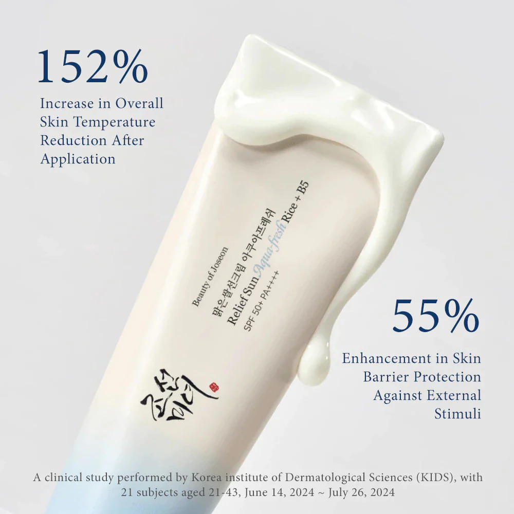 Beauty Of Joseon Relief Sun Aqua-Fresh Rice + B5 SPF50+ PA++++ - 50ml - Image 7