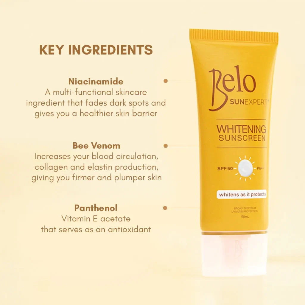 Belo SunExpert Whitening Sunscreen SPF50 - 50mL - Image 4