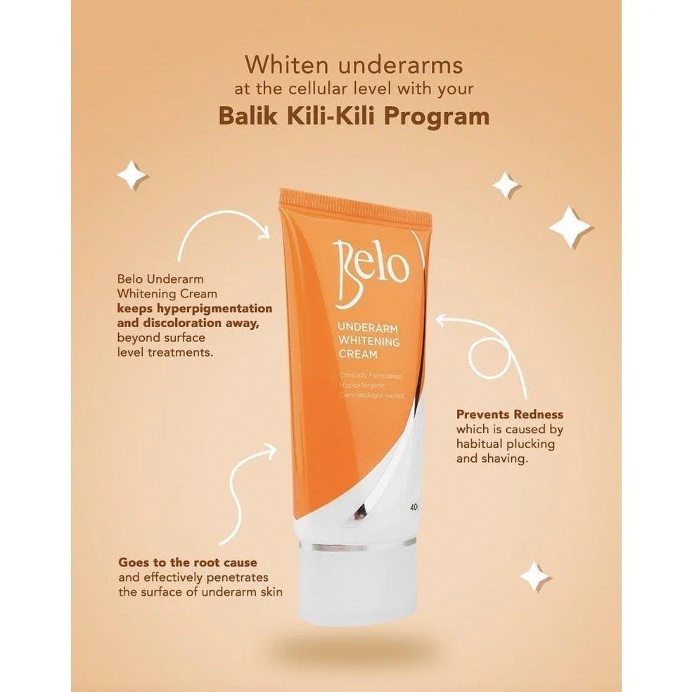 Belo Underarm Whitening Cream - 40ml - Image 3