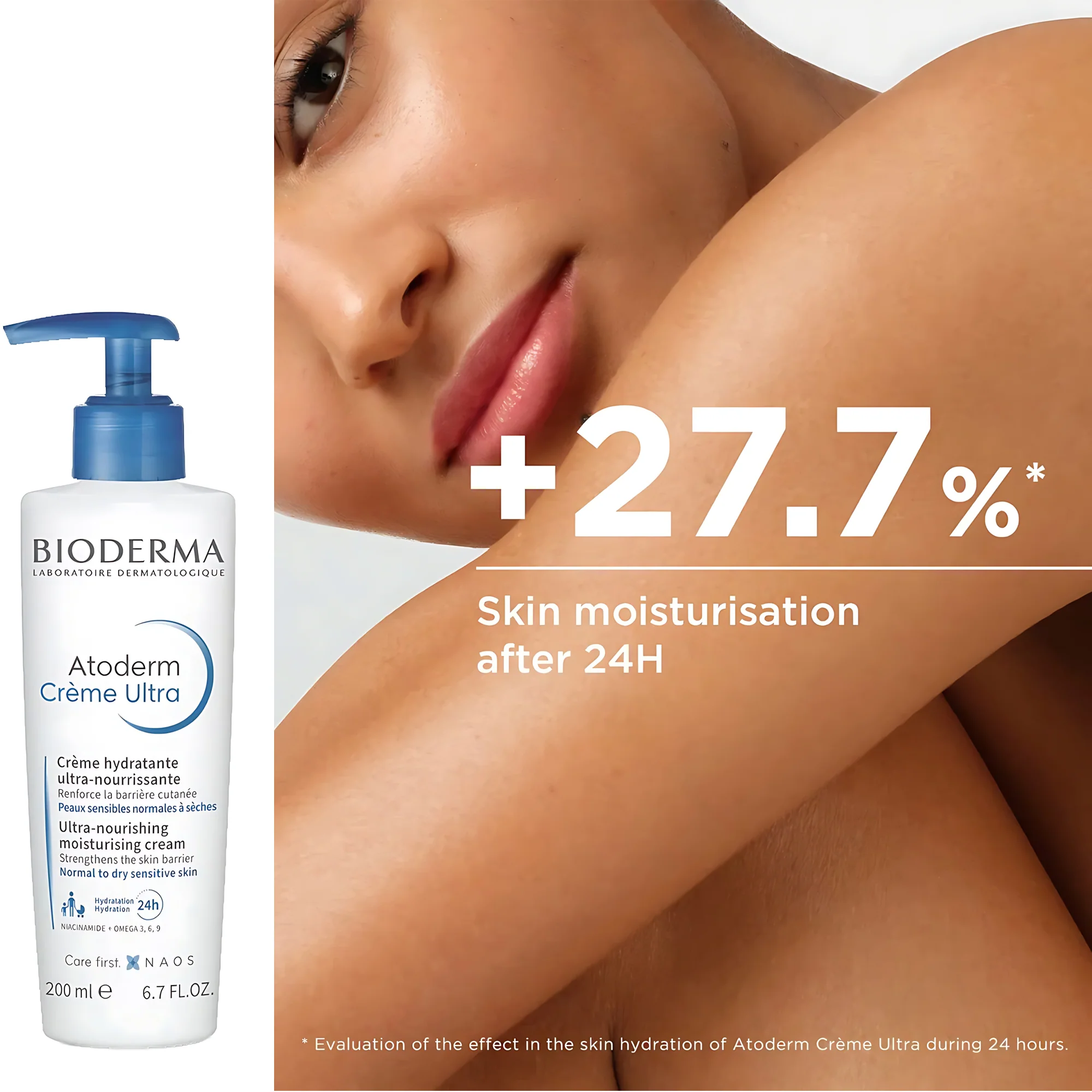 Bioderma Atoderm Crème Ultra – Ultra-Nourishing Moisturizing Cream for Face & Body (200ml) - Image 8