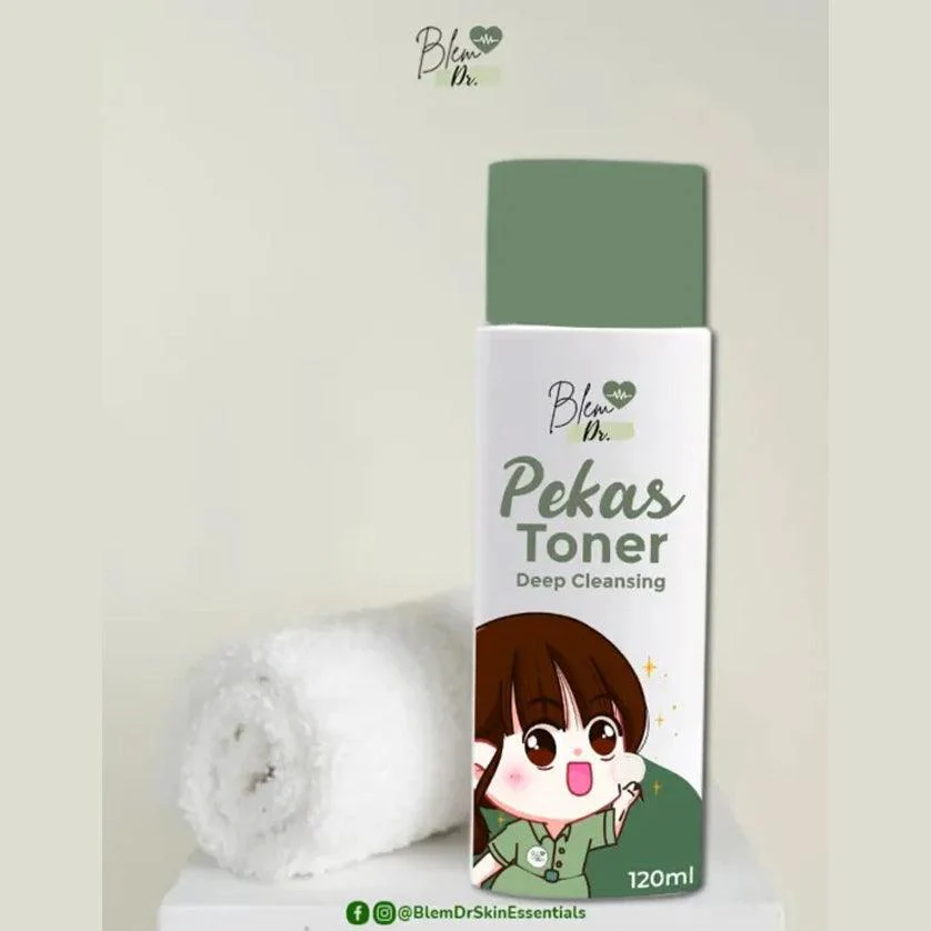 Blem Dr. Pekas Toner Deep Cleansing – 120ml (3 Pack Combo) - Image 3