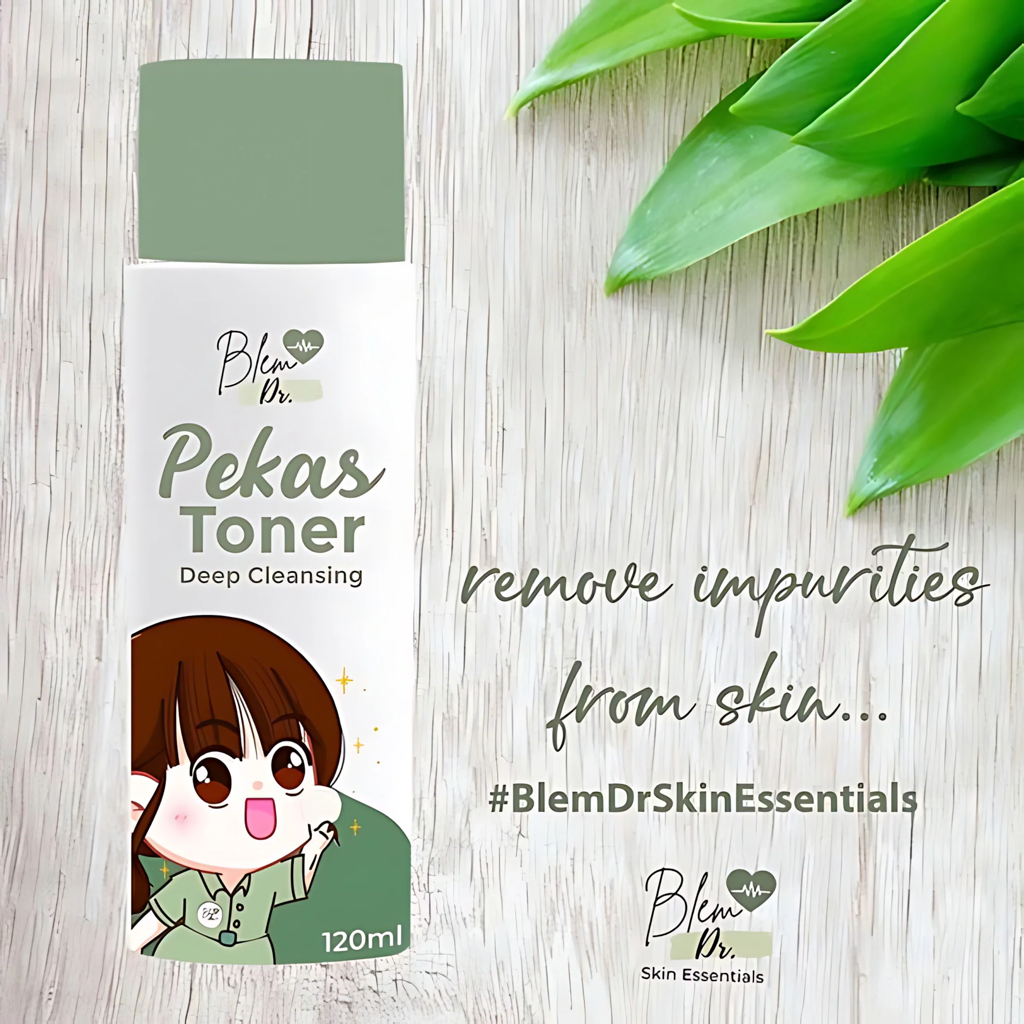 Blem Dr. Pekas Toner Deep Cleansing – 120ml (3 Pack Combo) - Image 6