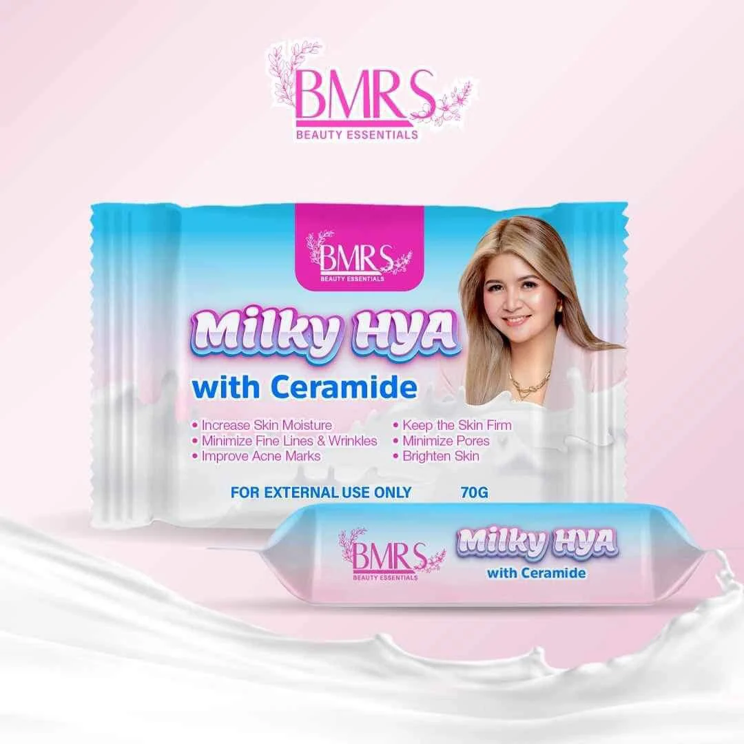 BMRS Milky Hya Soap With Ceramide - 70g - Image 7