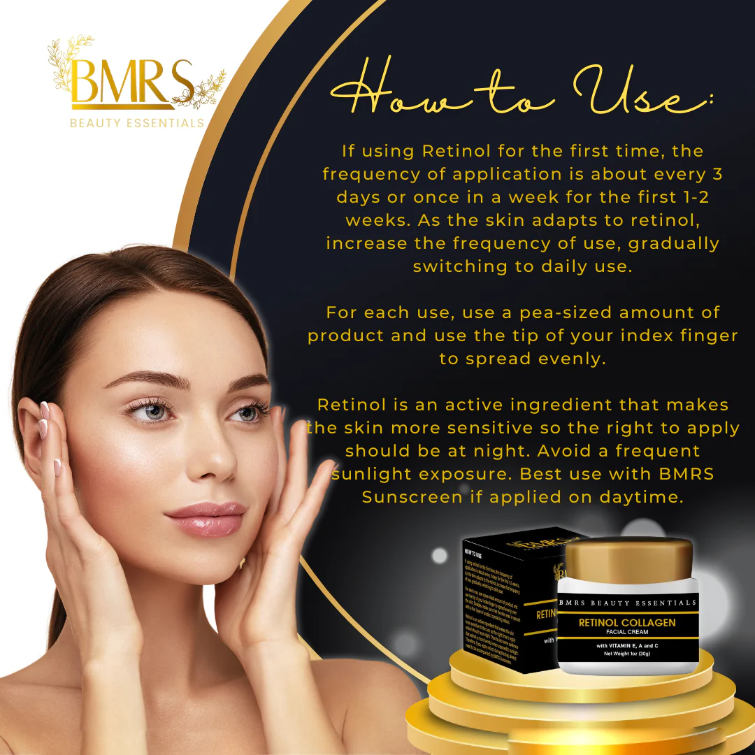 BMRS Retinol Collagen Facial Cream - 30g - Image 6