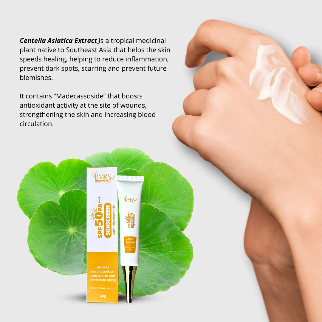 BMRS Sunscreen With Niacinamide SPF 50 PA+++ - 30g - Image 3
