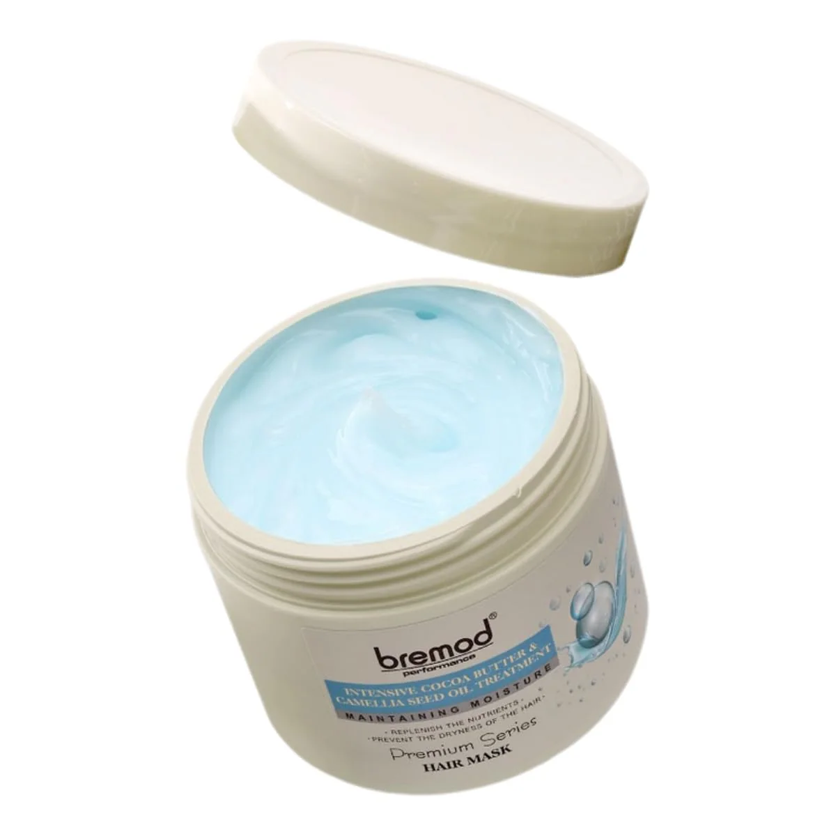 Bremod Intensive Cocoa Butter & Camellia Seed Oil Treatment Hair Mask - 500ml - Image 6
