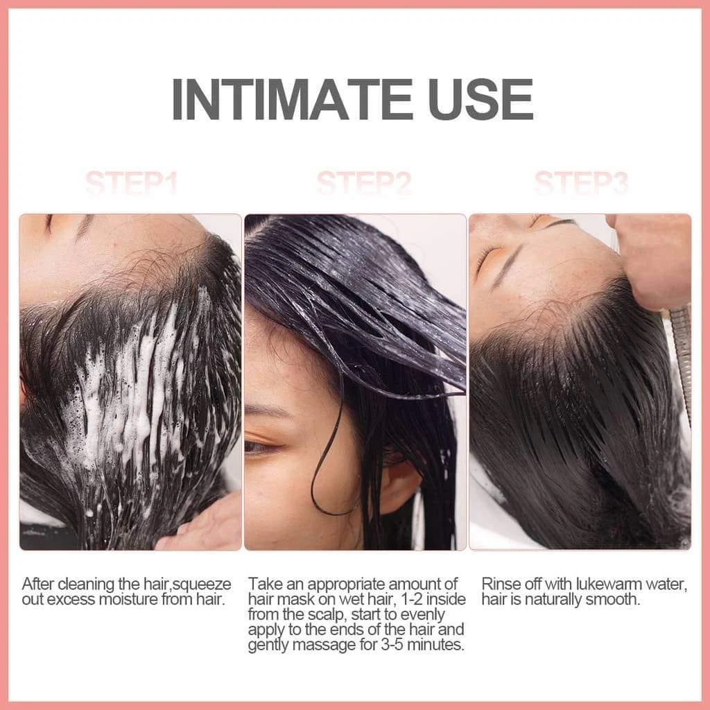 Bremod Intensive Hydrolyzed Wheat Protein Treatment Hair Mask - 500ml - Image 4