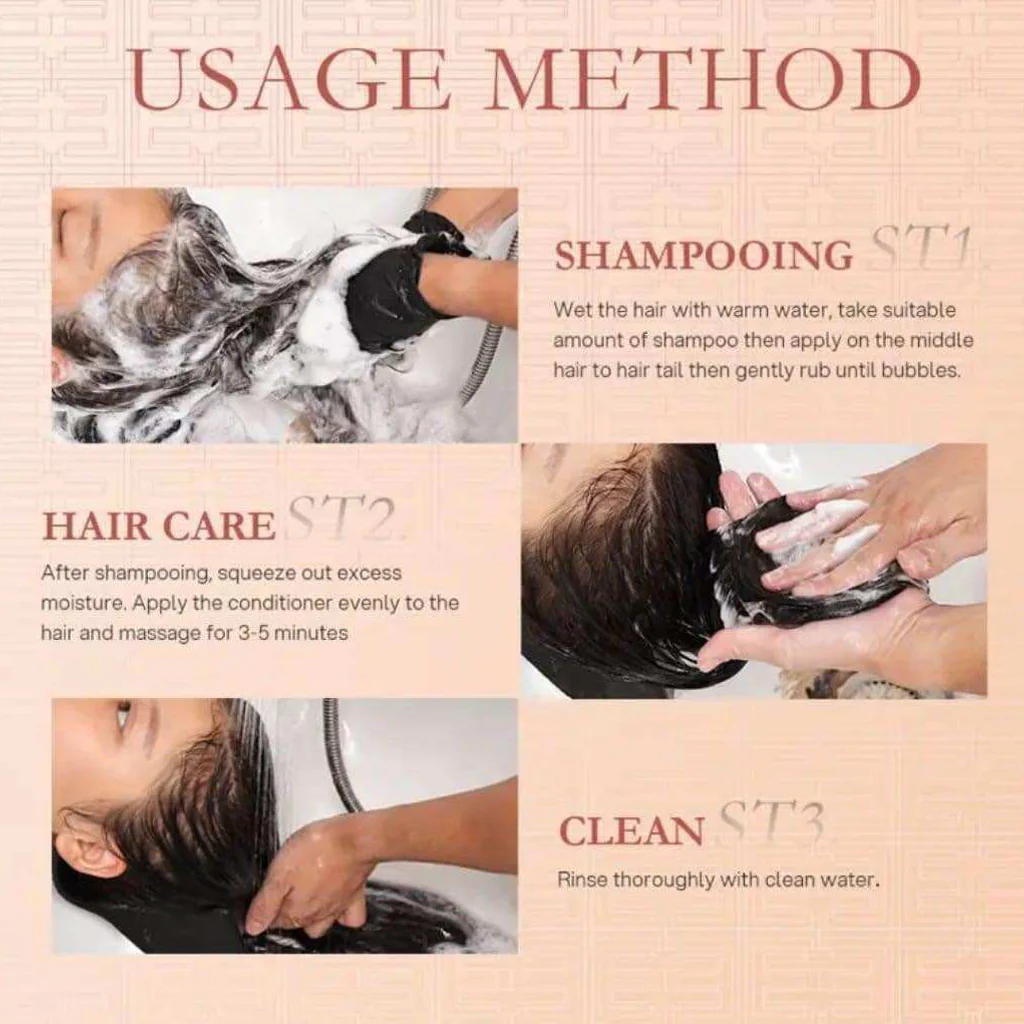 Bremod Premium Series Keratin Complex Treatment Hair Shampoo – 350ml - Image 5