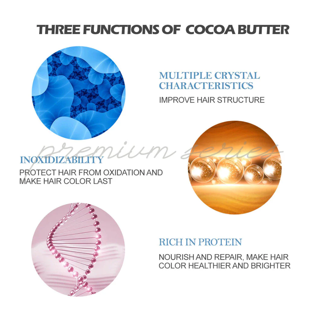 Bremod Premium Series Cocoa Butter 8.17 Milk Tea Ash Hair Color – 100ml - Image 6