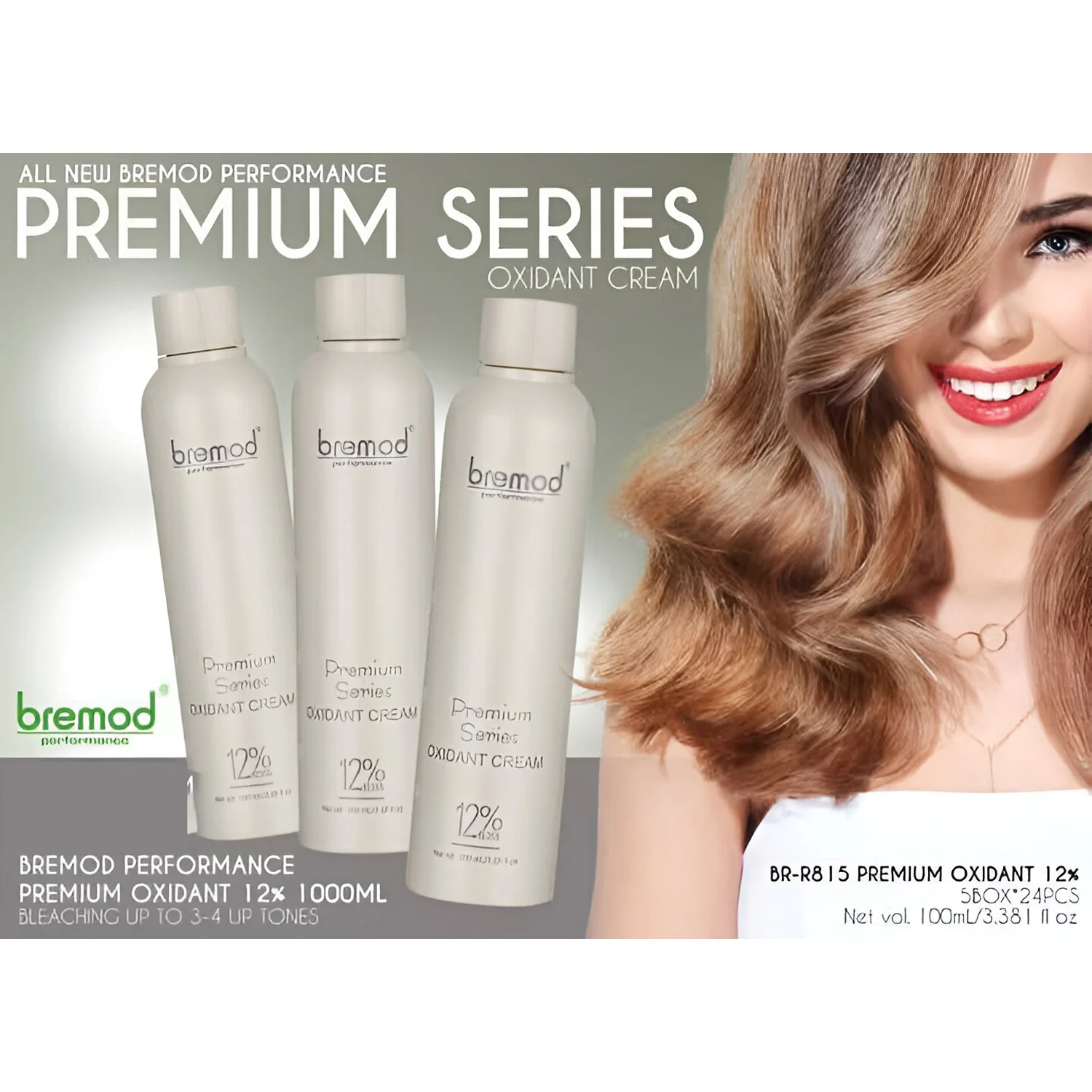 Bremod Performance Premium Series Oxidant Cream 12% - 100ml - Image 4