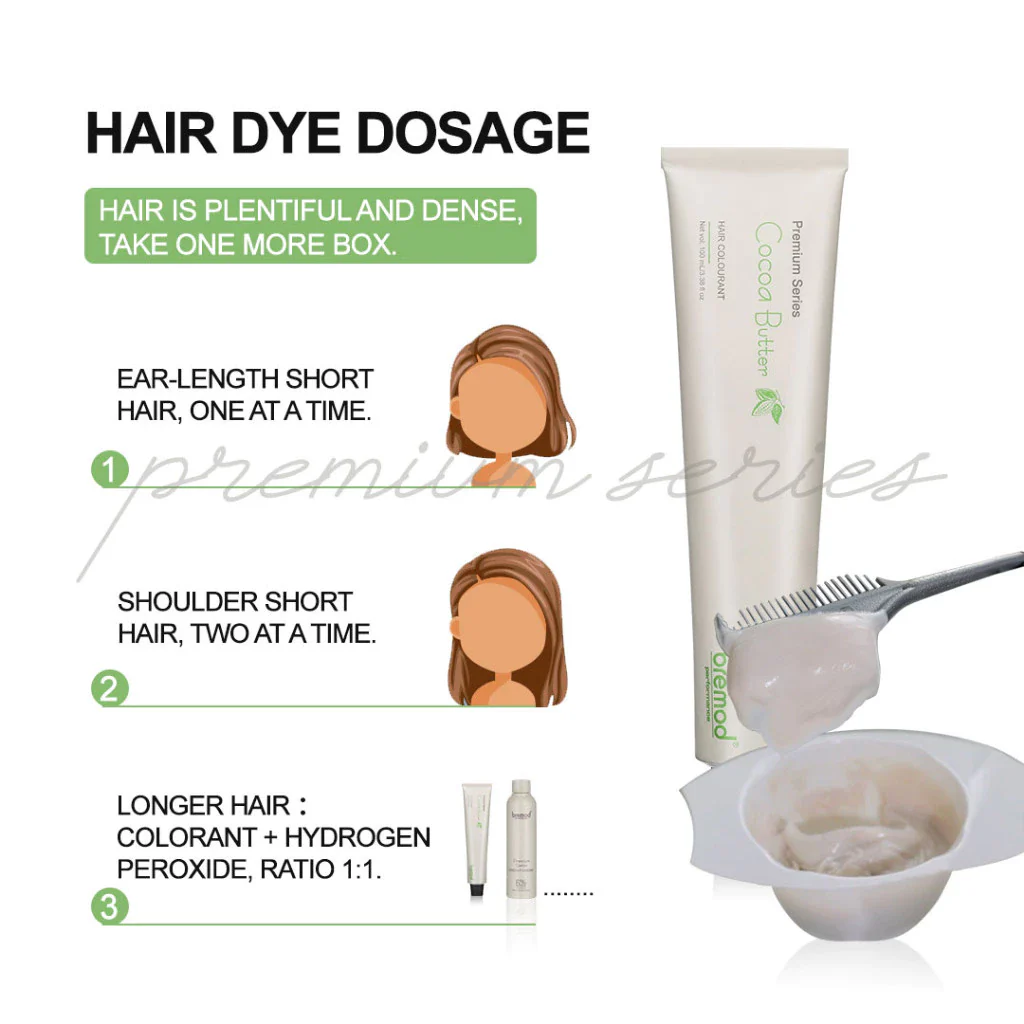 Bremod Premium Series Cocoa Butter 8.17 Milk Tea Ash Hair Color – 100ml - Image 5