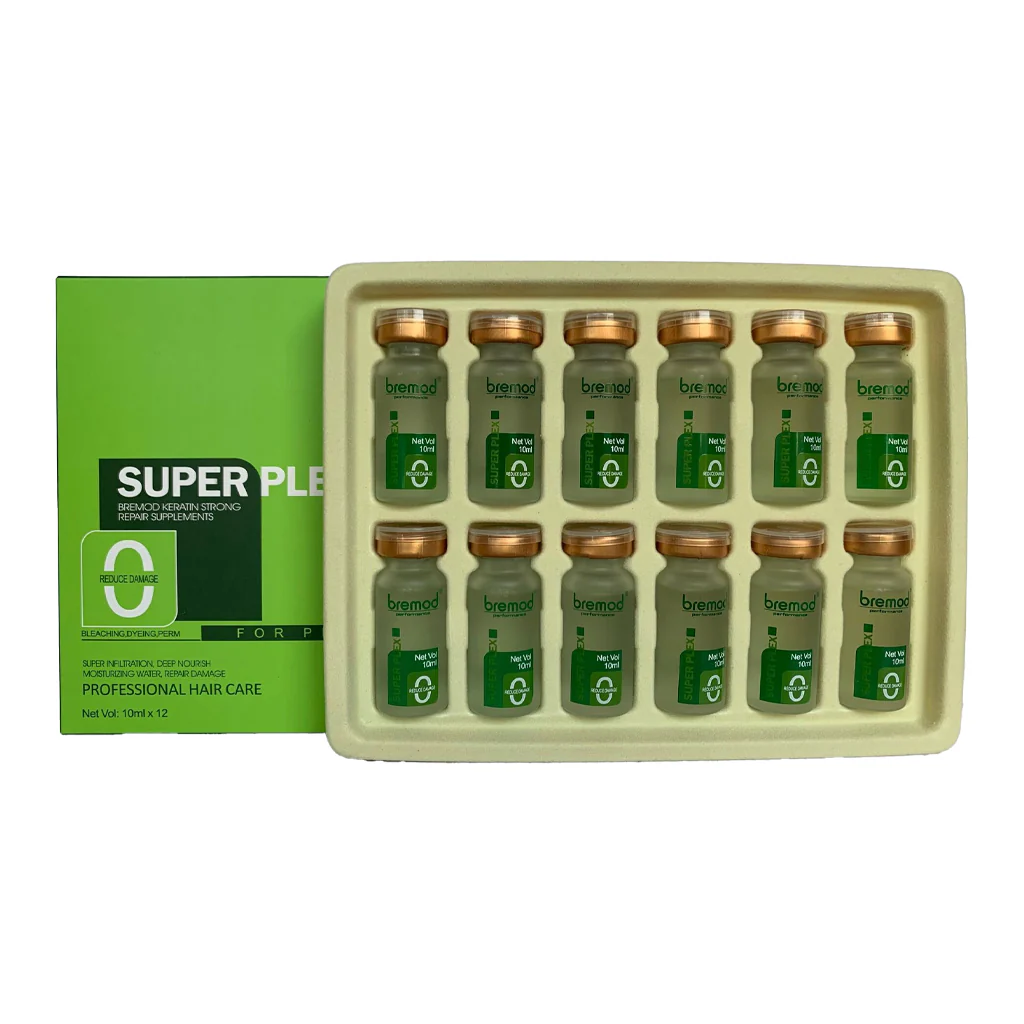 Bremod Super Plex Keratin Strong Repair Supplements – 10ml x 12vials - Image 2