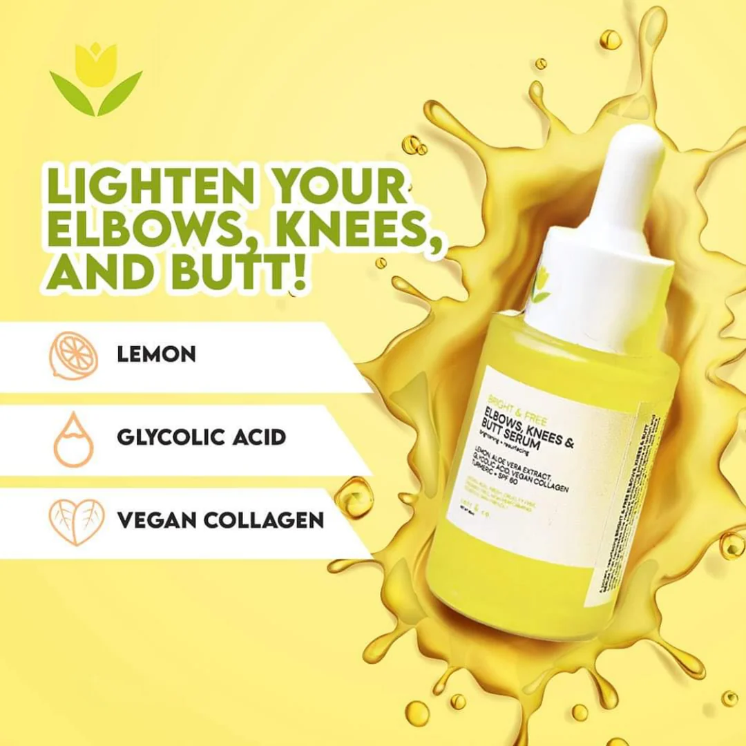 Catt & Co Bright & Free Elbows Knees & Butt Serum - 30ml - Image 3