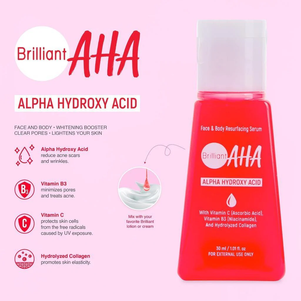 Brilliant AHA Face and Body Serum - Image 2