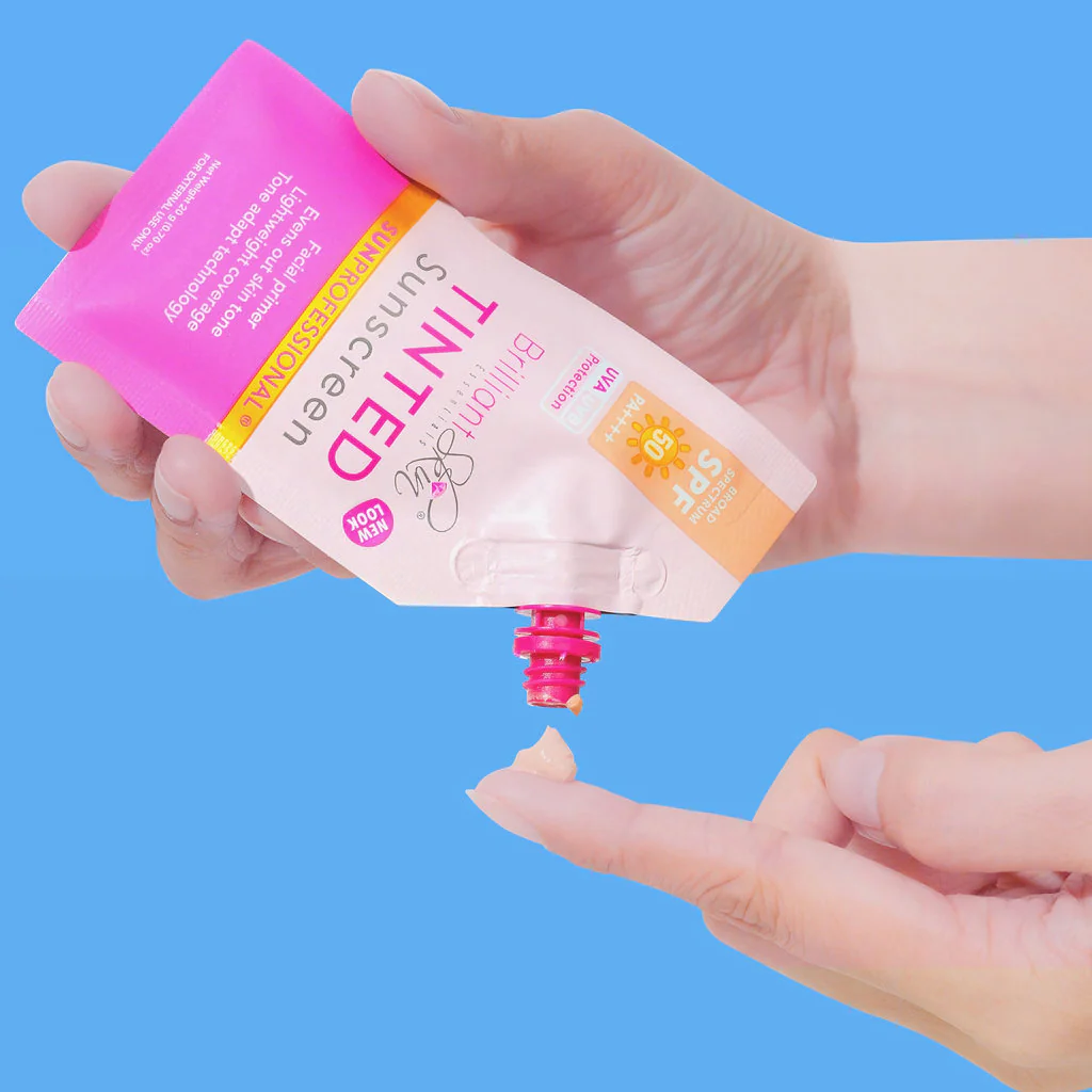Brilliant Skin Tinted Sunscreen SPF50 PA++++ Facial Primer Gel Cream – 20g - Image 11